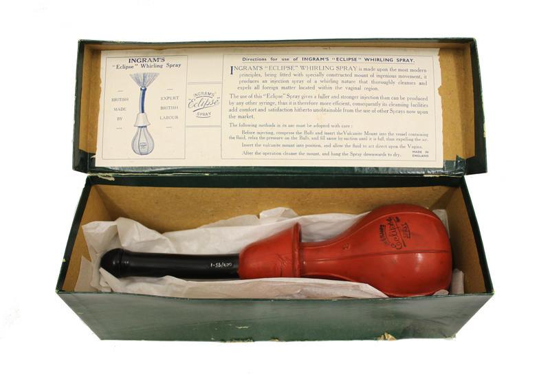 Eclipse Whirling Spray, Vaginal syringe Tauranga Heritage Collection
