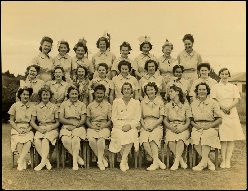 Print, Photographic, Tauranga Hospital, Nurses Tauranga Heritage