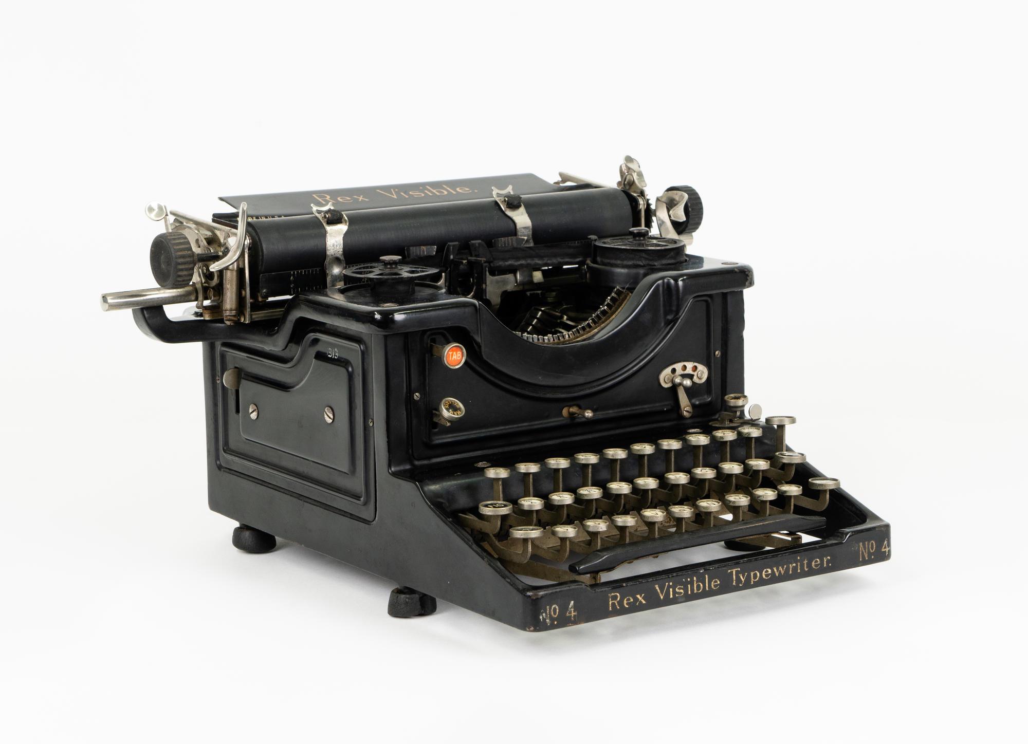 Rex Visible Typewriter Tauranga Heritage Collection