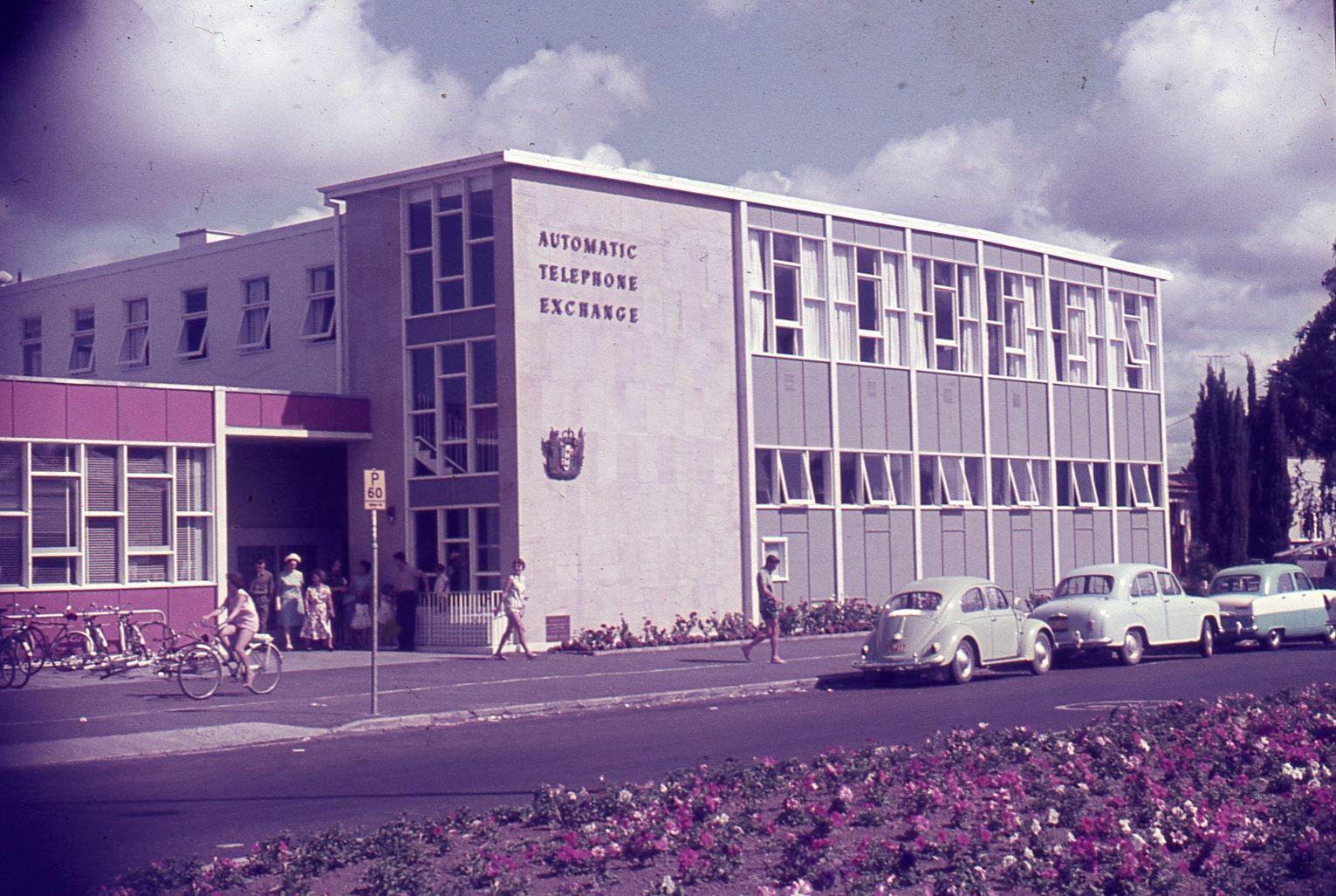 Slide, Telephone Exchange, Tauranga Tauranga Heritage Collection